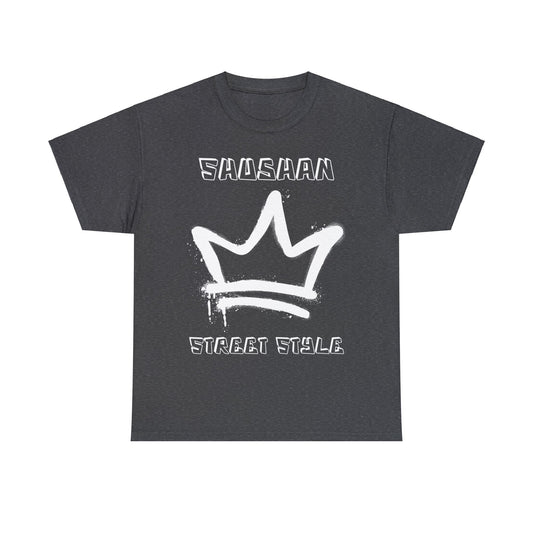 Shushan Swagger: Graffiti Crown Purim Tee