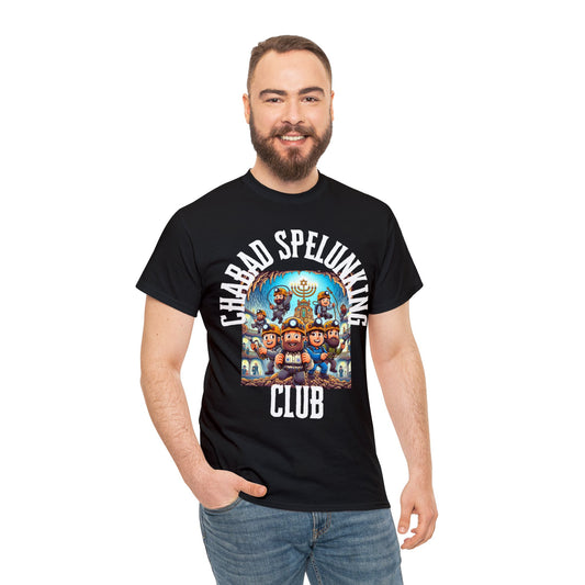 The Chabad Spelunking Club T-Shirt: Digging Deeper with Humor