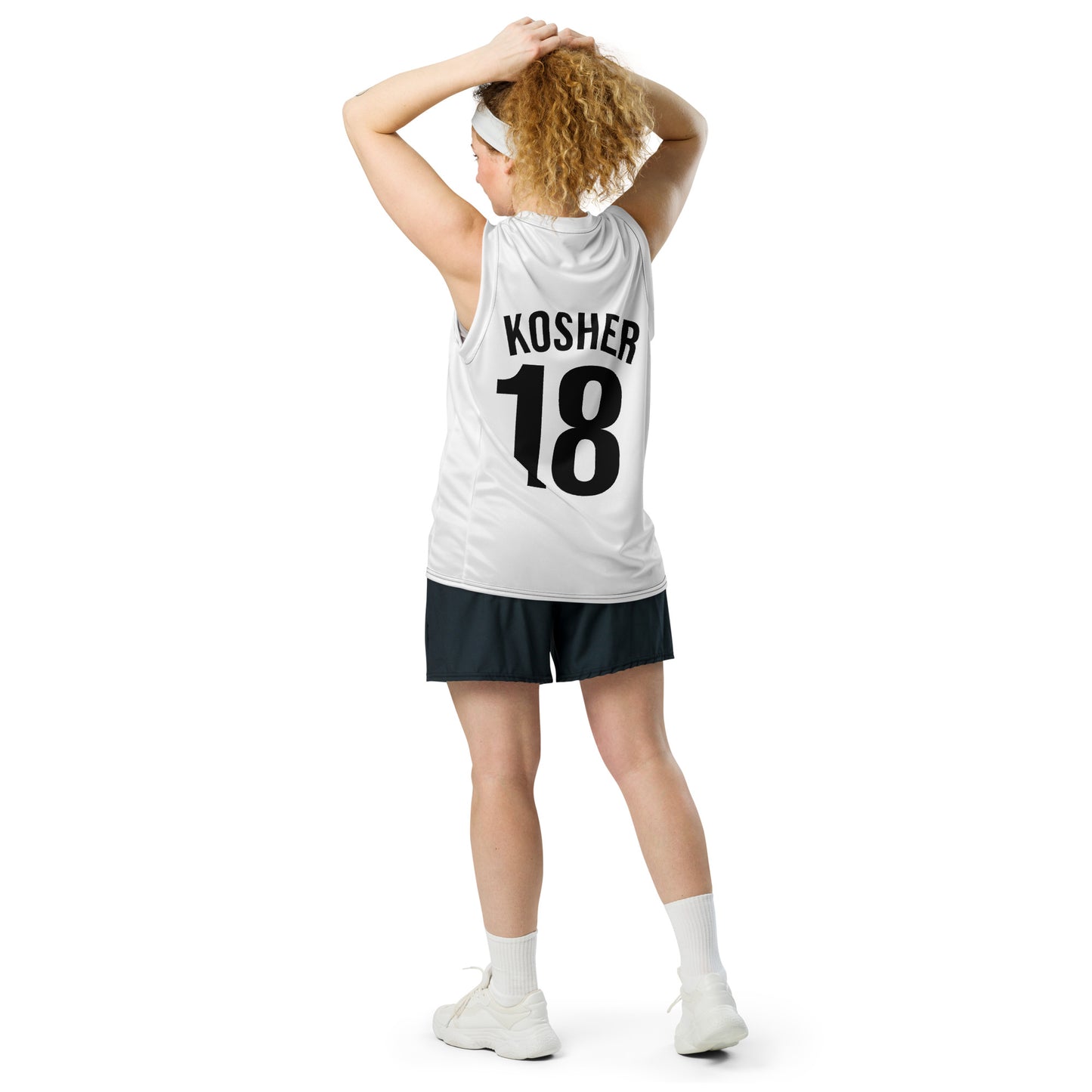 Kosher Couture Recycled Unisex Basketball Jersey